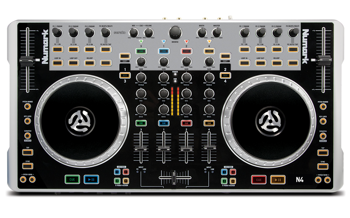 Numark N4 All In Alles auf eine Karte