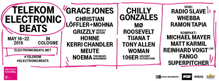 Telekom Electronic Beats PopIkone Grace Jones Festival in Köln