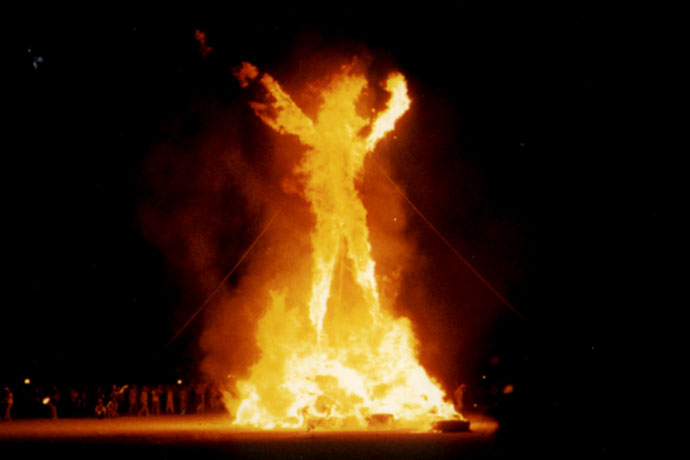 Burning Man by Aaron Logan