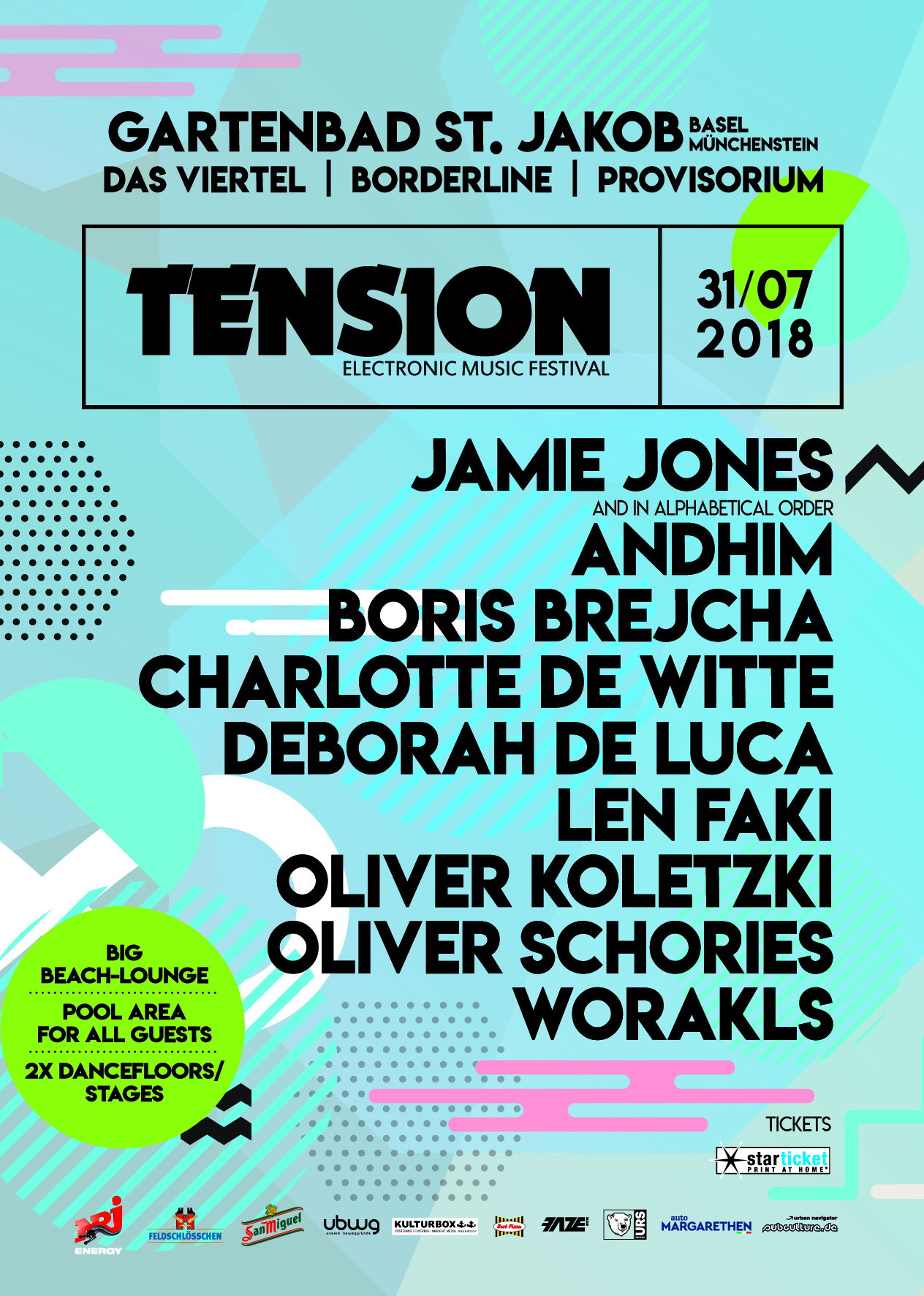 Tension Festival 2018 die Schweiz goes Techno
