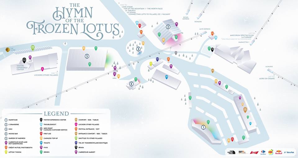 Tomorrowland Winter Map FAZEmag