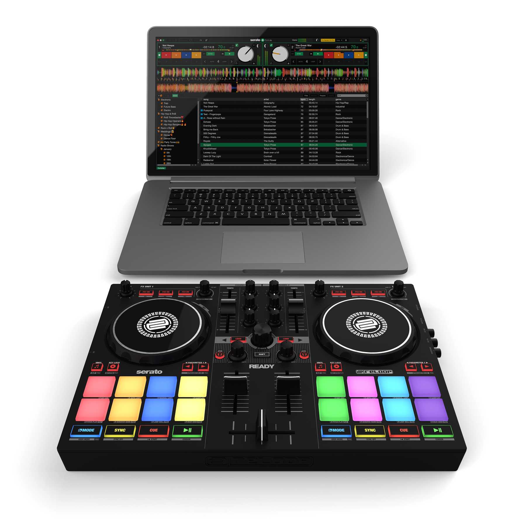 Reloop Ready Portable Performance Controller für Serato