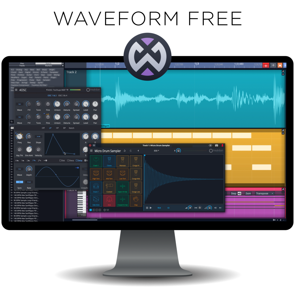 Tracktion veröffentlicht Waveform als Freeware-DAW