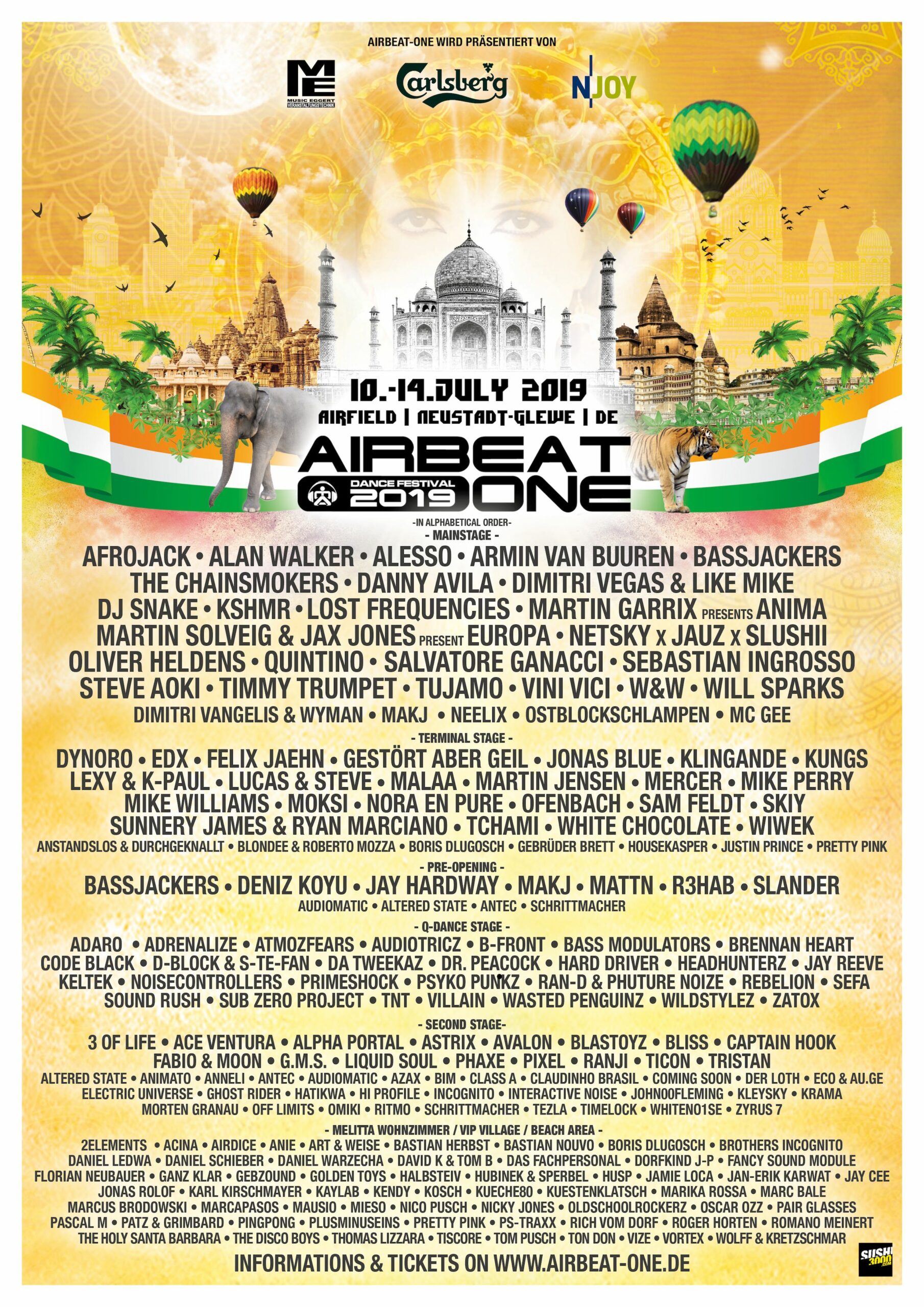 Airbeat One 2019 hier ist das komplette Lineup
