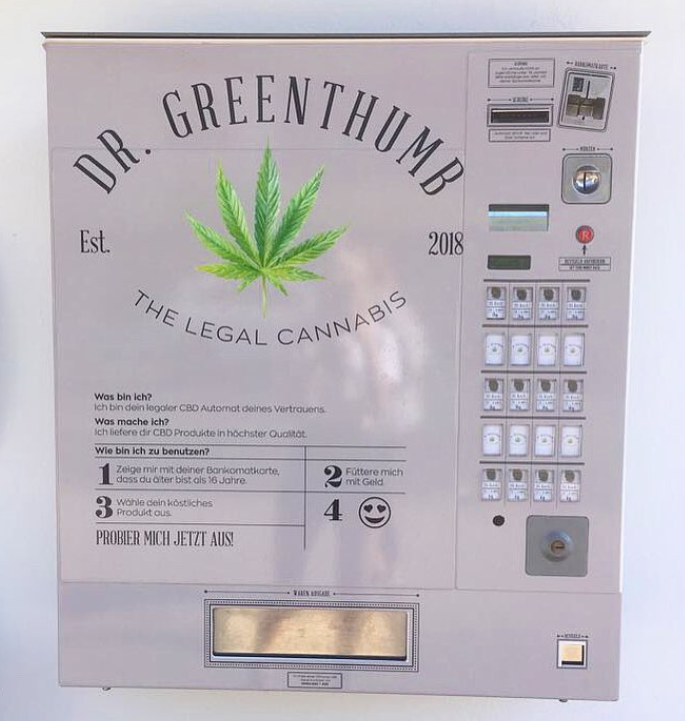 In Österreich gibt es jetzt legale MarihuanaAutomaten