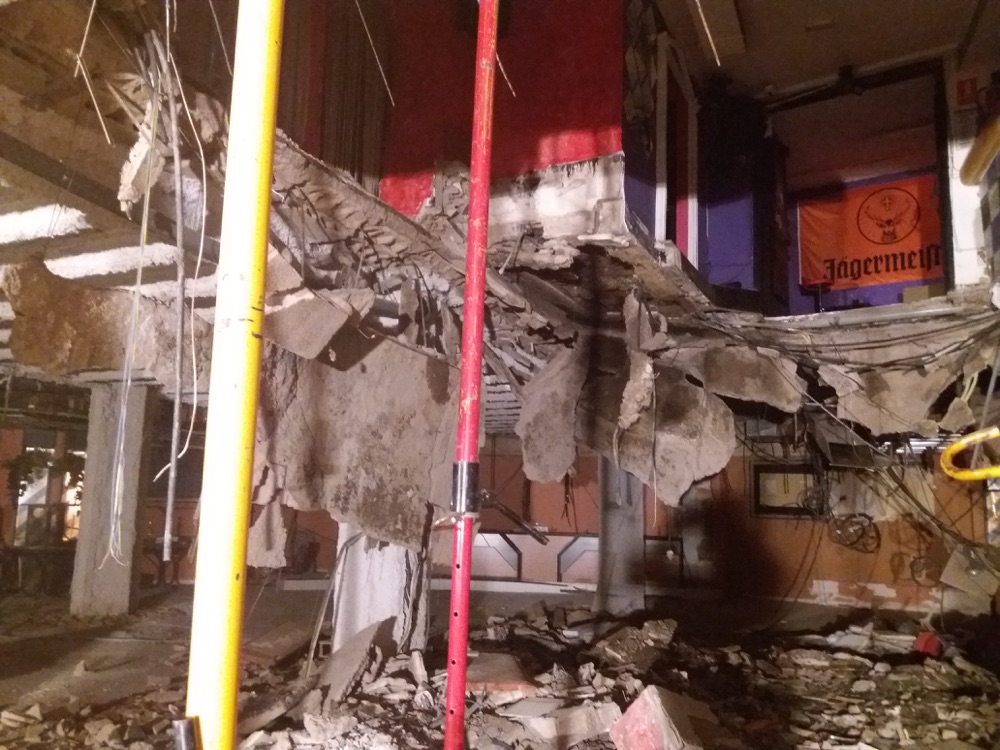 Tanzfläche in Discothek eingestürzt – 40 Clubbesucher verletzt