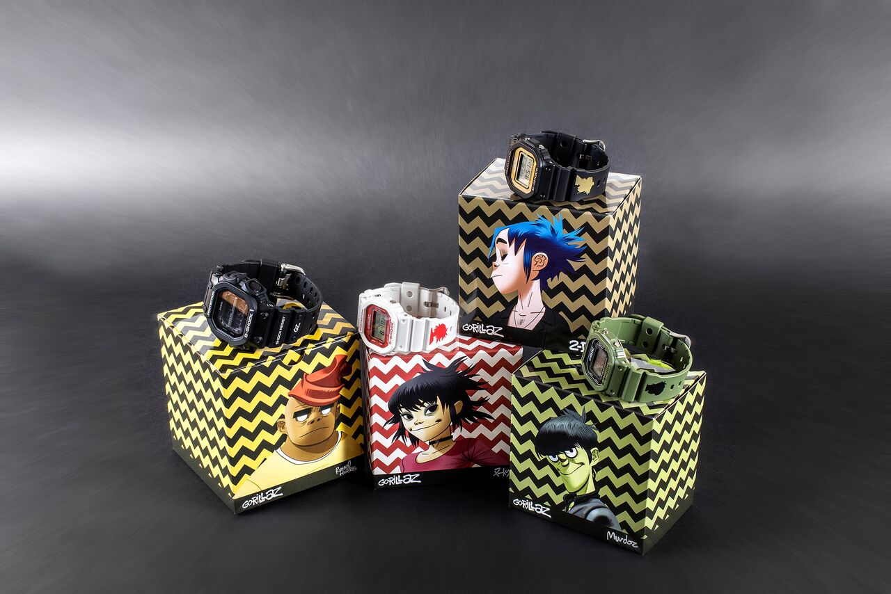 gorillaz and g shock
