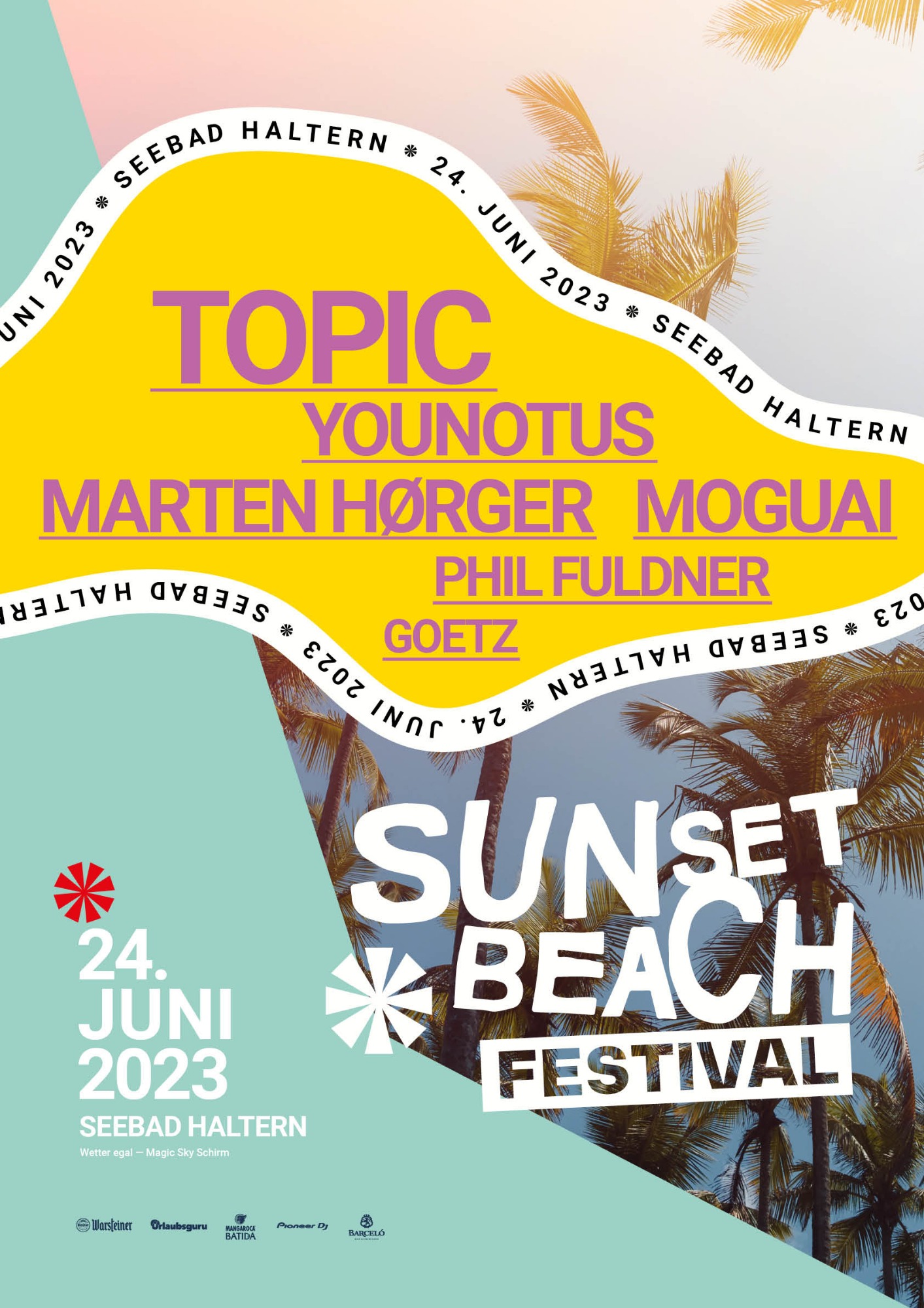 Sunset Beach Festival am Seebad Haltern das sind die Headliner