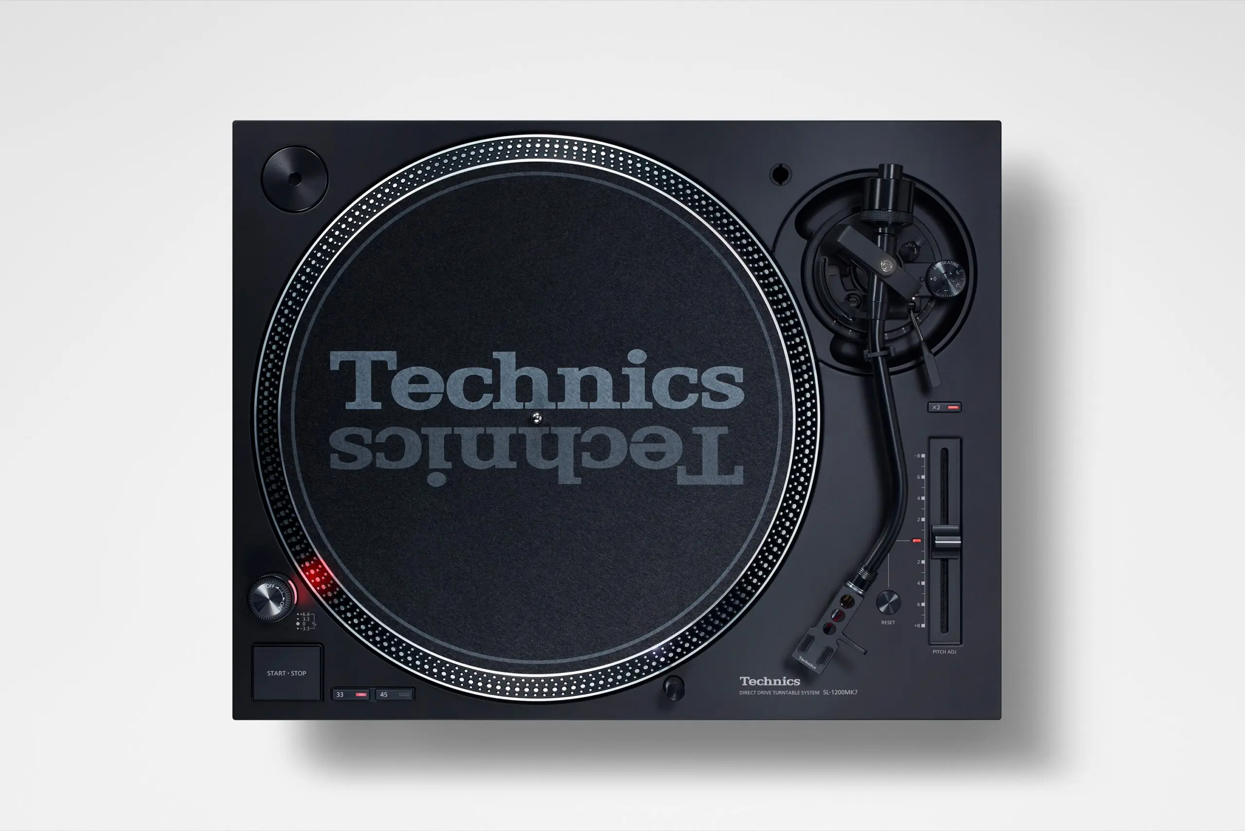 Technics 1200 T-shirt Technics 1200 Turntable Logo T-Shirt