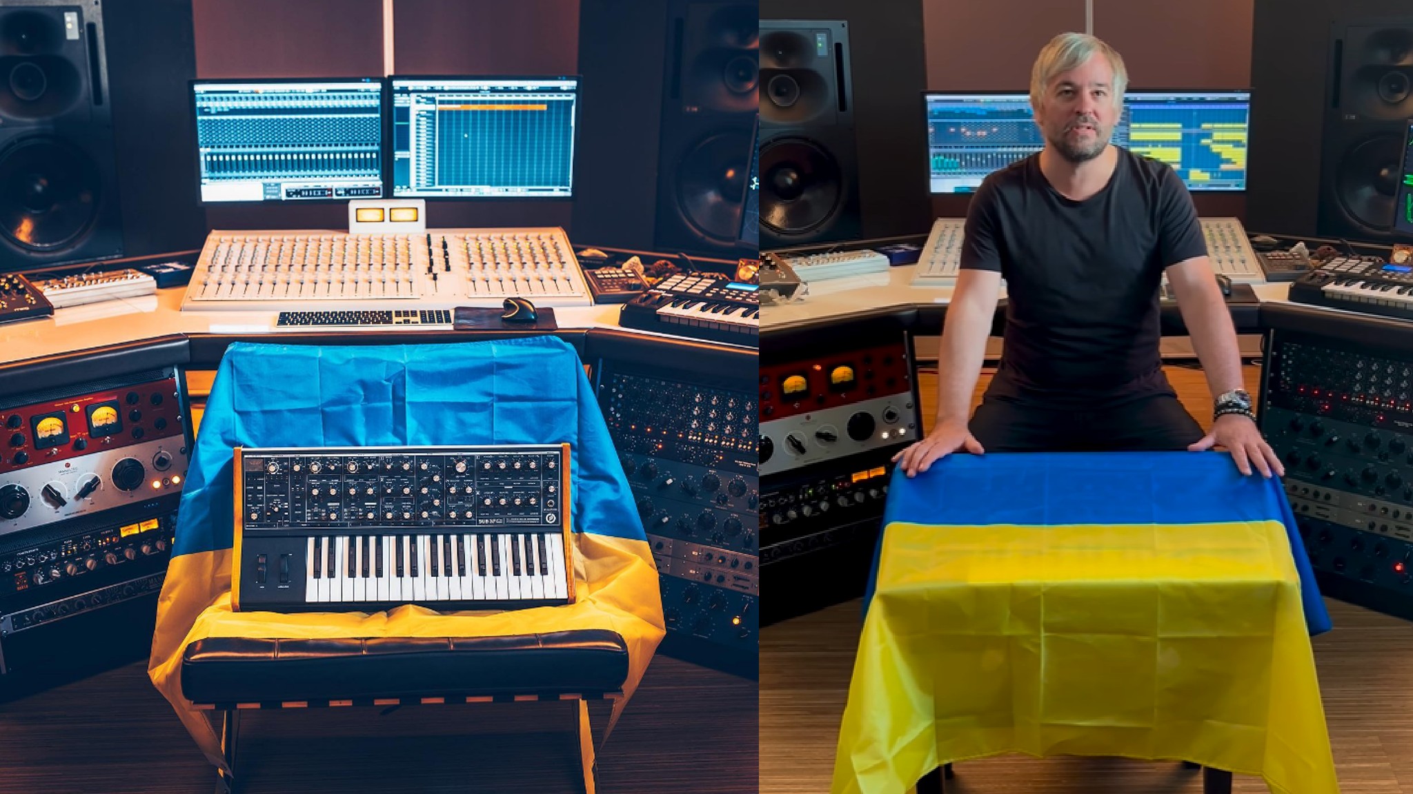 Für ukrainische Kinder: Hannes Bieger versteigert exklusiven Synthesizer