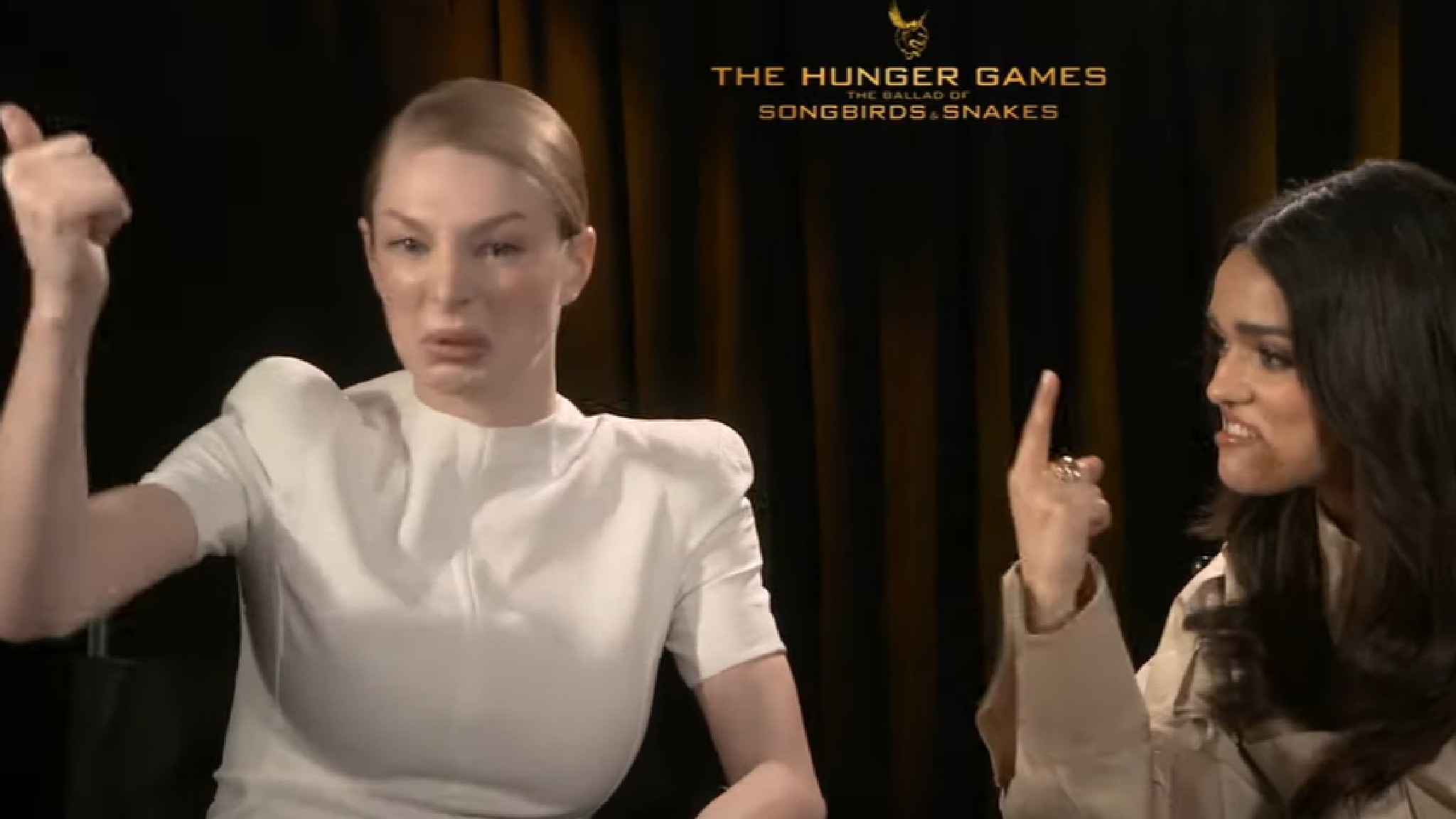  „Tribute von Panem“-Schauspieler feiern Berliner Techno Nightlife Illustration 