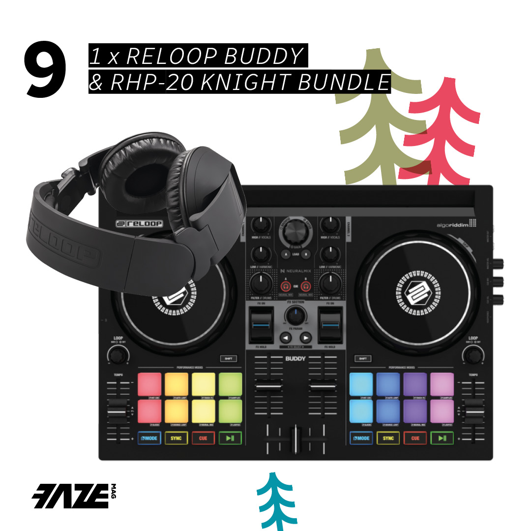 FAZEmag-Adventskalender 2024 – Tag 9: 1 x Reloop Buddy & RHP-20 Knight ...