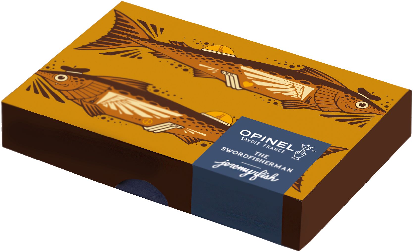 Opinel N°08 The Swordfisherman – Französische Handwerkskunst trifft auf Skaterkultur
